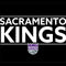 NBA Sacramento Kings Standard - Black Wii Remote Controller Skin